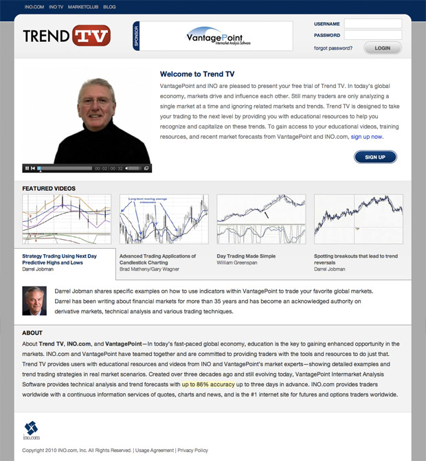 Trend TV HTML Redesign