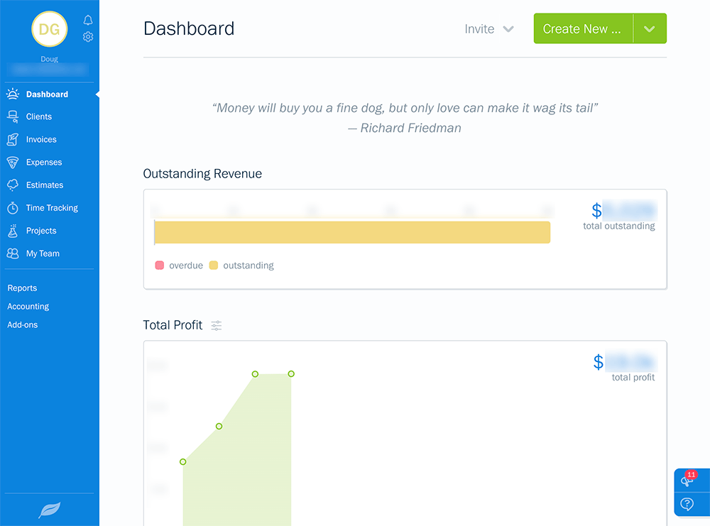 FreshBooks Review From Classic To The AllNew Douglas Green