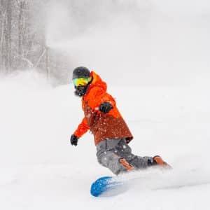 Snowboarding at Wintergreen Resort
